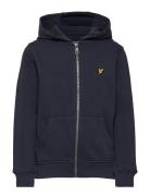 Classic Zip Hoodie Blue Lyle & Scott Junior