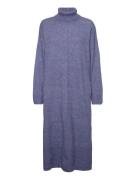 Objabbie L/S Knit Dress Pb12 Blue Object