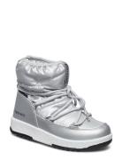 Mb M.boot We Jr Girl Low Nylon Wp Silver Moon Boot