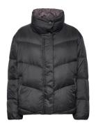 Quilted Jacket With Recycled Down Filling Black Esprit Casual