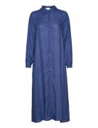 Cristamw Long Dress Blue My Essential Wardrobe