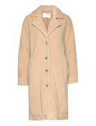 Slflana Teddy Coat B Beige Selected Femme