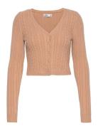 Hco. Girls Sweaters Beige Hollister