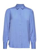 Slfalfa Ls Shirt B Blue Selected Femme