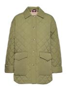 Quilted Sorona Short Shacket Khaki Tommy Hilfiger