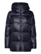 Sorona Padded Logo Coat Navy Tommy Hilfiger