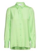 Slfalfa Ls Shirt B Green Selected Femme