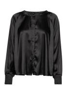 Kasally Loose Shirt Black Kaffe