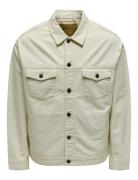 Onsend Ovz Canwas 4470 Jacket Cream ONLY & SONS