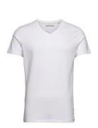 Cflincoln V-Neck Tee White Casual Friday