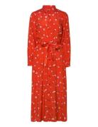 Kaobina Oline Dress Red Kaffe