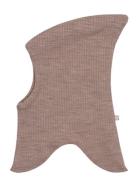 Balaclava, 2 Layers, Soft Powder Drop Needle, Merino Wool Beige Smalls...