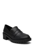 Biapearl Simple Penny Loafer Carnation Black Bianco