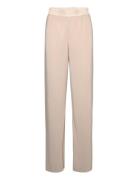 Wide Leg Fluid Trousers Beige Mango