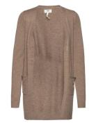 Objthess L/S Cardigan Noos Brown Object