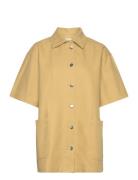 Heavy Twill Jodi Shirt Yellow Mads Nørgaard