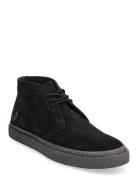 Hawley Suede Black Fred Perry