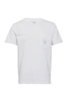 Square Pocket T-Shirt White Makia
