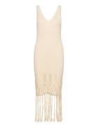 Yasace Sl Knit Dress - Fest Beige YAS