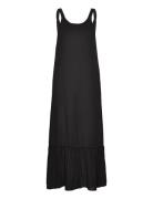 Onlalma Life Poly Noemi Long Dress Solid Black ONLY