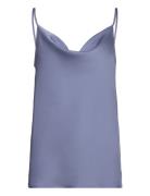 Viravenna Singlet Strap Top/Dc Blue Vila