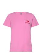 Cugith Cherrish T-Shirt Pink Culture