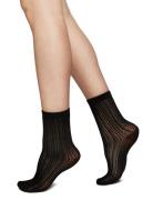 Klara Knit Sock Black Swedish Stockings