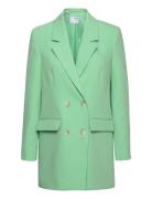 Slfnew Myla Ls Relaxed Blazer Noos Green Selected Femme