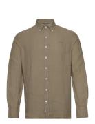 Linen Shirt Khaki Sebago