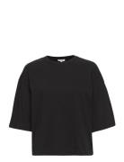 Essigne 2/4 Boxy T-Shirt Gots Black Esme Studios