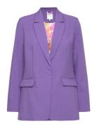 Relaxed Blazer Zoe Fit Purple Coster Copenhagen