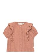 Nbfhunja Ss Loose Shirt Lil Brown Lil'Atelier