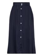D1. Pp Lyocell Skirt Blue GANT