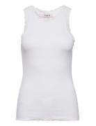 Florine Tank Top White A-View