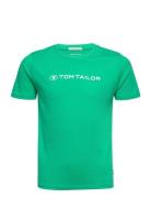 Printed T-Shirt Green Tom Tailor