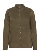 Cuantoinett Button Shirt Khaki Culture