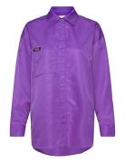 Regan Over D Shirt Purple NORR