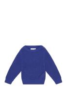 Nmfnomille Ls Knit Blue Name It