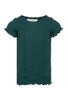 Cotton T-Shirt Green Rosemunde Kids