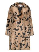 Dvf Merida Coat Brown Diane Von Furstenberg