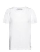 T-Shirt With Pleats White Coster Copenhagen