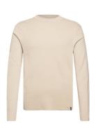 Onsluke Reg 14 Crew Neck Knit Cream ONLY & SONS