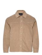 Carnoa-Global L/S Cord Shacket Wvn Beige ONLY Carmakoma