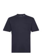 Basic T-Shirt With Pocket Navy Tom Tailor