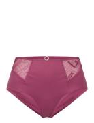 Graphic Support High-Waisted Support Brief Purple CHANTELLE