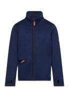 Mattis Fleece Jacket Navy Ebbe Kids