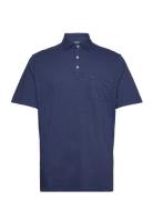Classic Fit Cotton-Linen Polo Shirt Navy Polo Ralph Lauren
