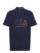 Big Fit Mesh Polo Shirt Navy Polo Ralph Lauren