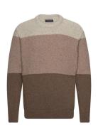 Tim O Neck Knit Brown Clean Cut Copenhagen