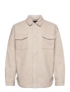 Dean Bonded Overshirt Cream Clean Cut Copenhagen